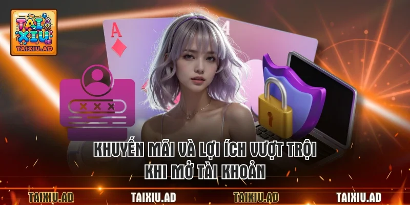 Khuyến mãi và lợi ích vượt trội khi mở tài khoản